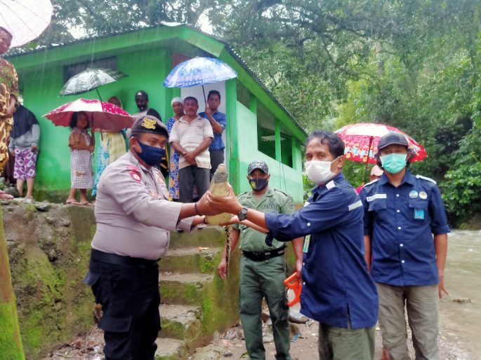 Foto Penyerahan Buaya Muara Kepada BKSDA Maluku