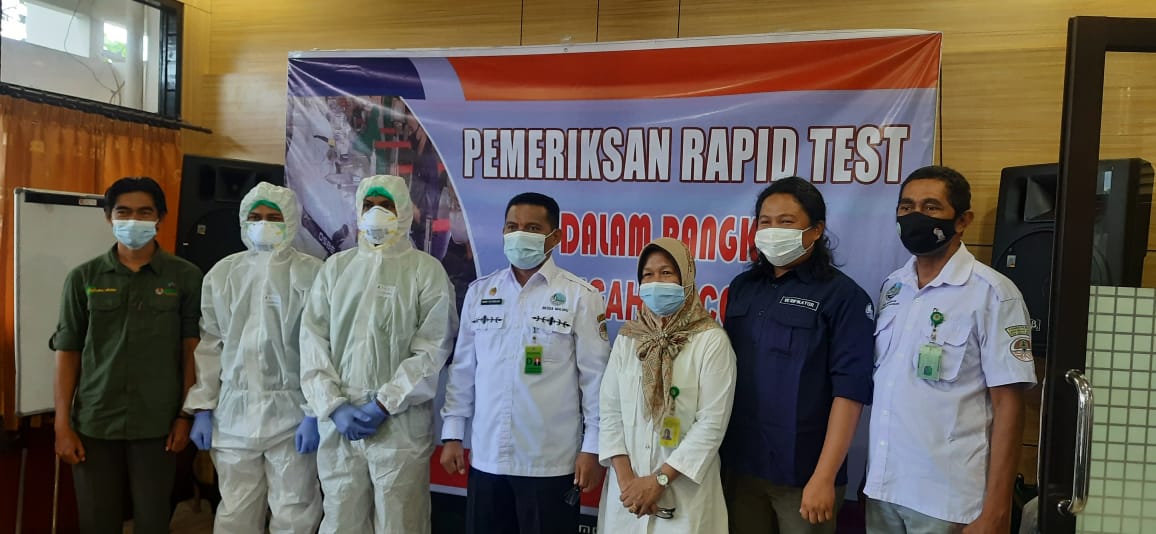 Mencegah Penyebaran Covid-19, BKSDA Maluku Laksanakan Rapid Test Massal